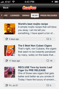 Best cigars app