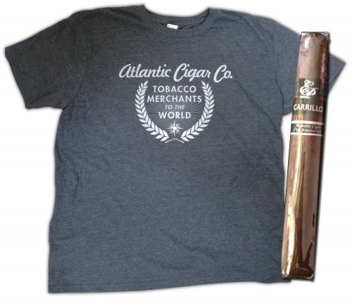 Atlantic Cigar Shirt and E.P. Carrillo cigar