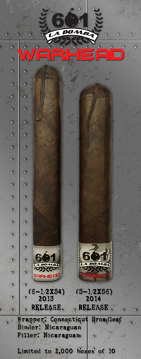 601 La Bomba Warhead cigar