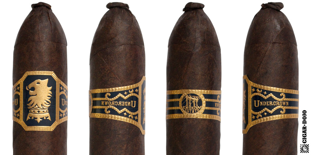 Drew Estate Undercrown Pig cigar and cigar band full view
