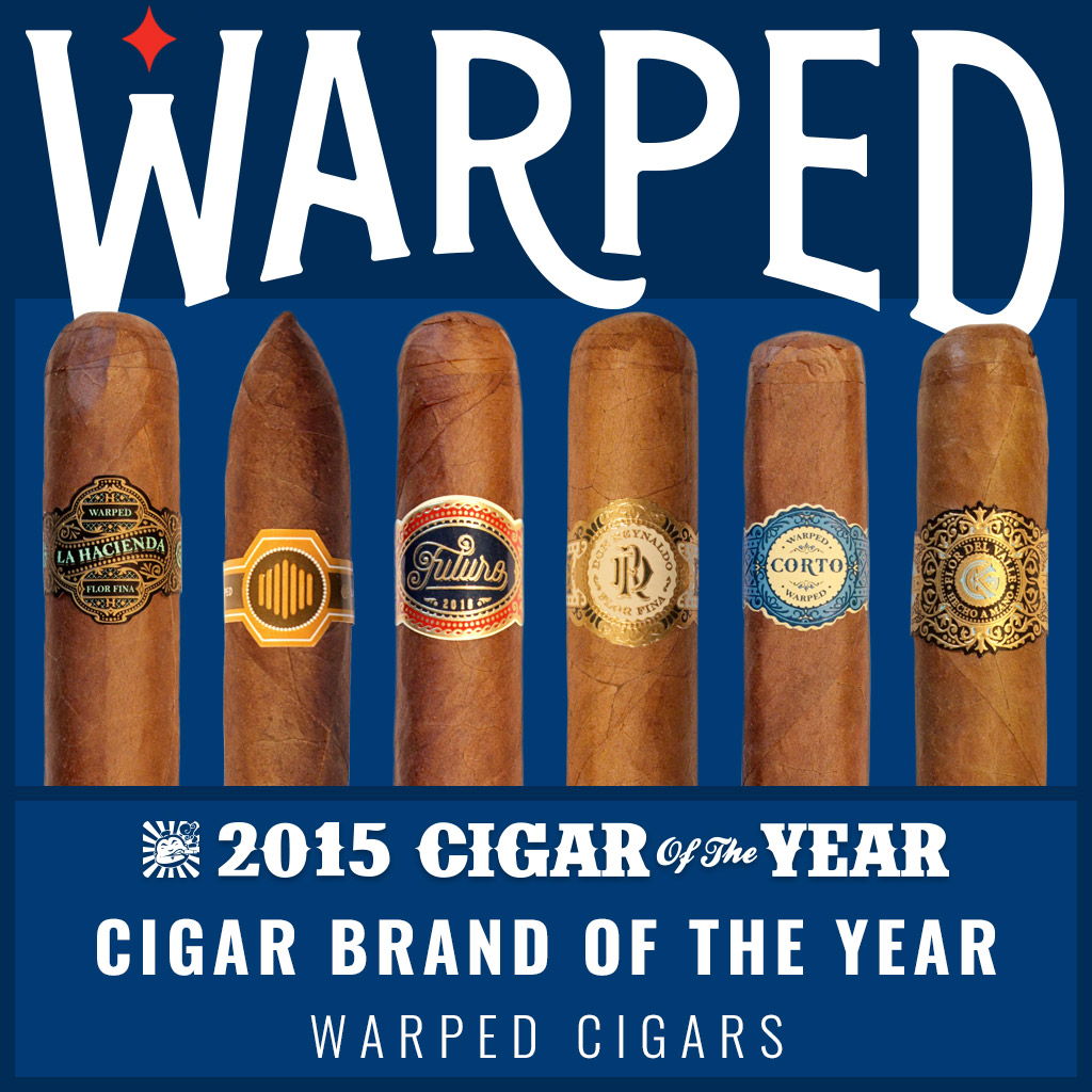 Warped Cigars Cigar Brand of the Year 2015