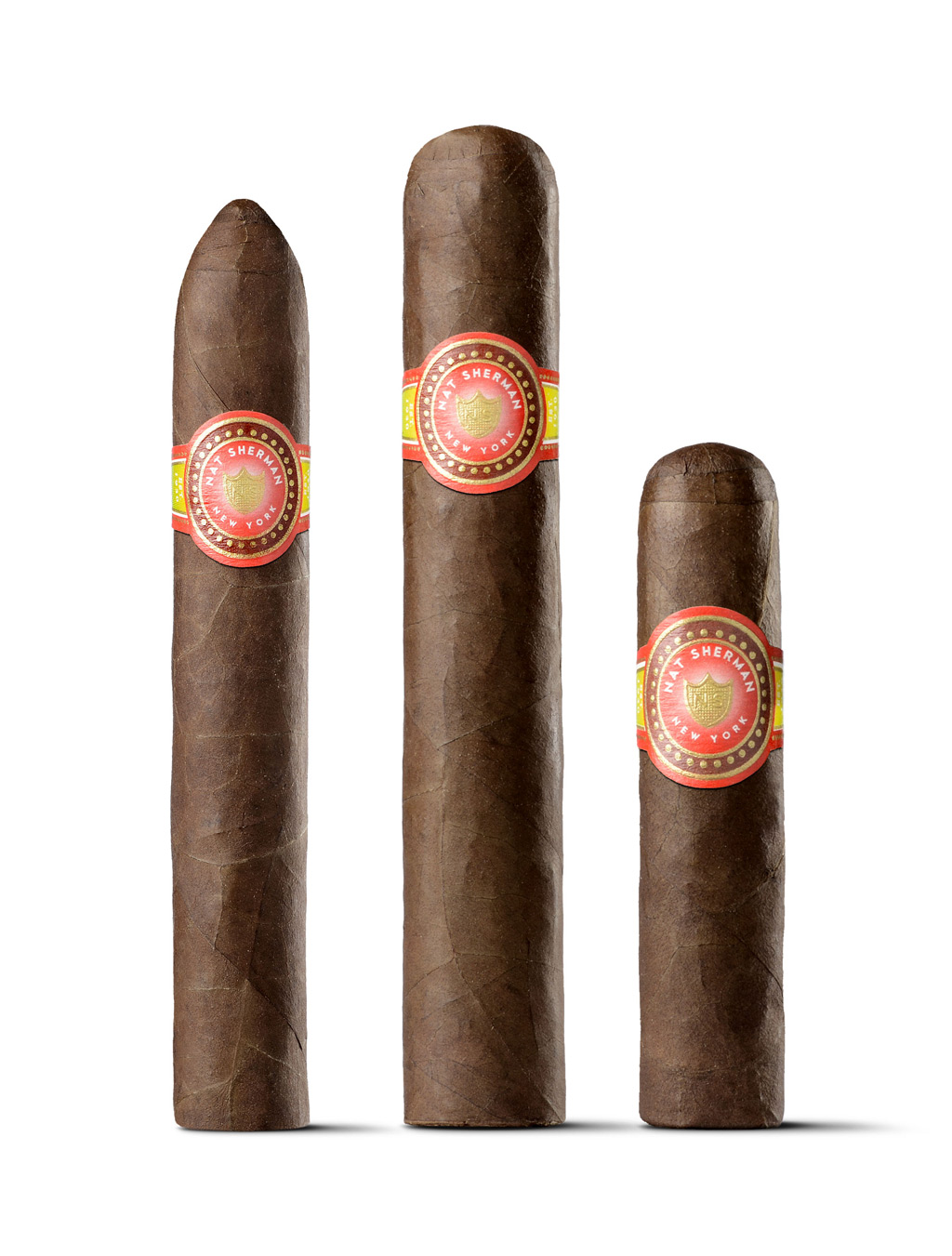 Nat Sherman Panamericana cigar new sizes Belicoso Gordo Robustico