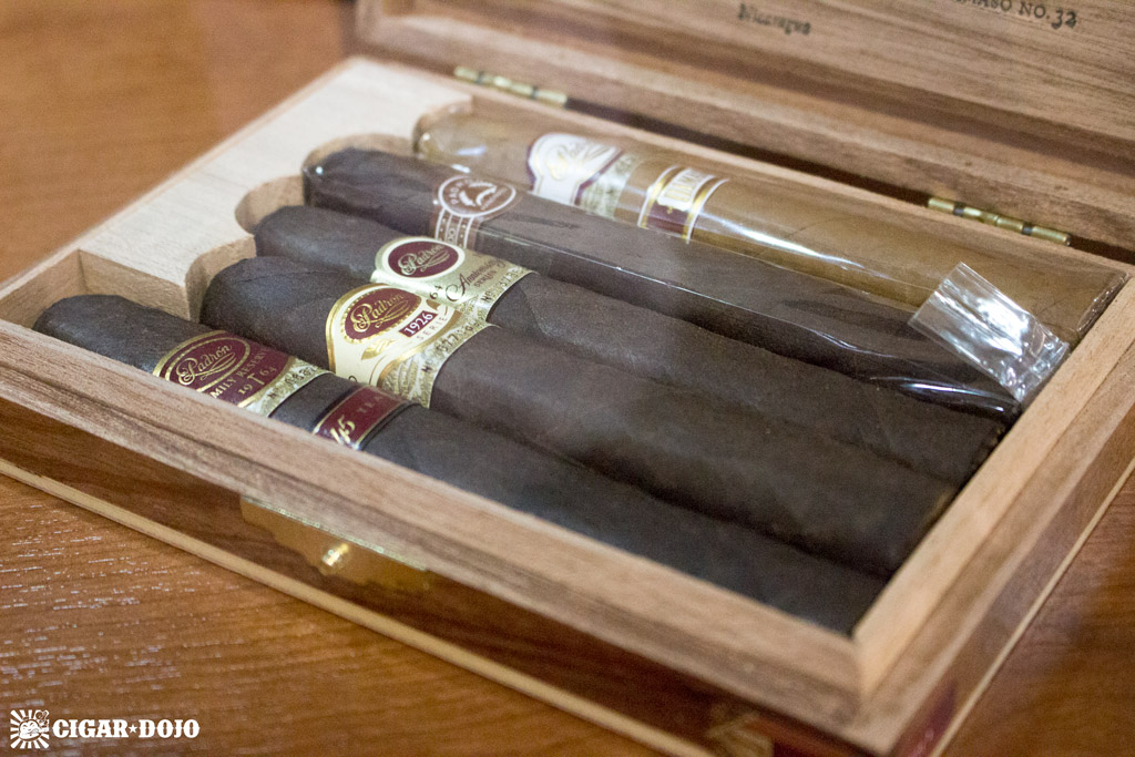 Padrón Collection cigar sampler box IPCPR 2016