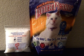 Heartfelt humidity beads vs kitty litter