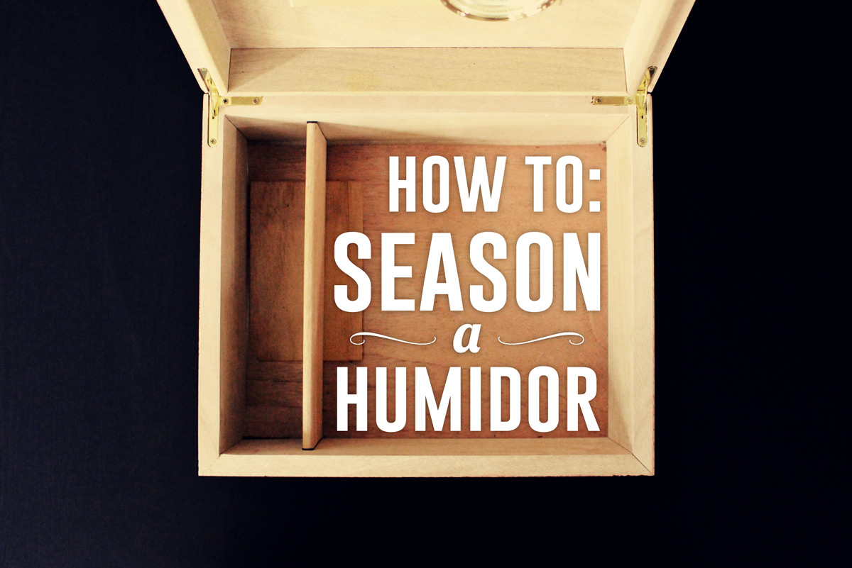 How to Season a Cigar Humidor