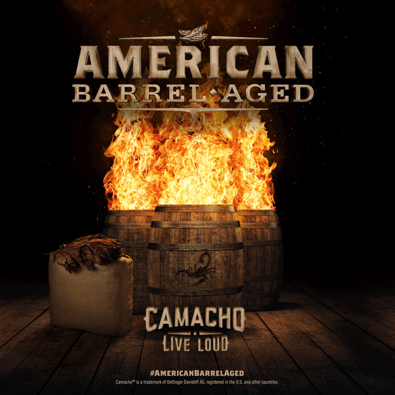Camacho American Barrel-Aged cigars announcement