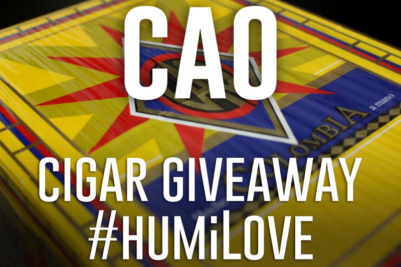 CAO Columbia cigars giveaway