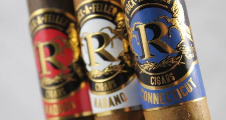 Rock-A-Feller cigars "Red, White, Blue"