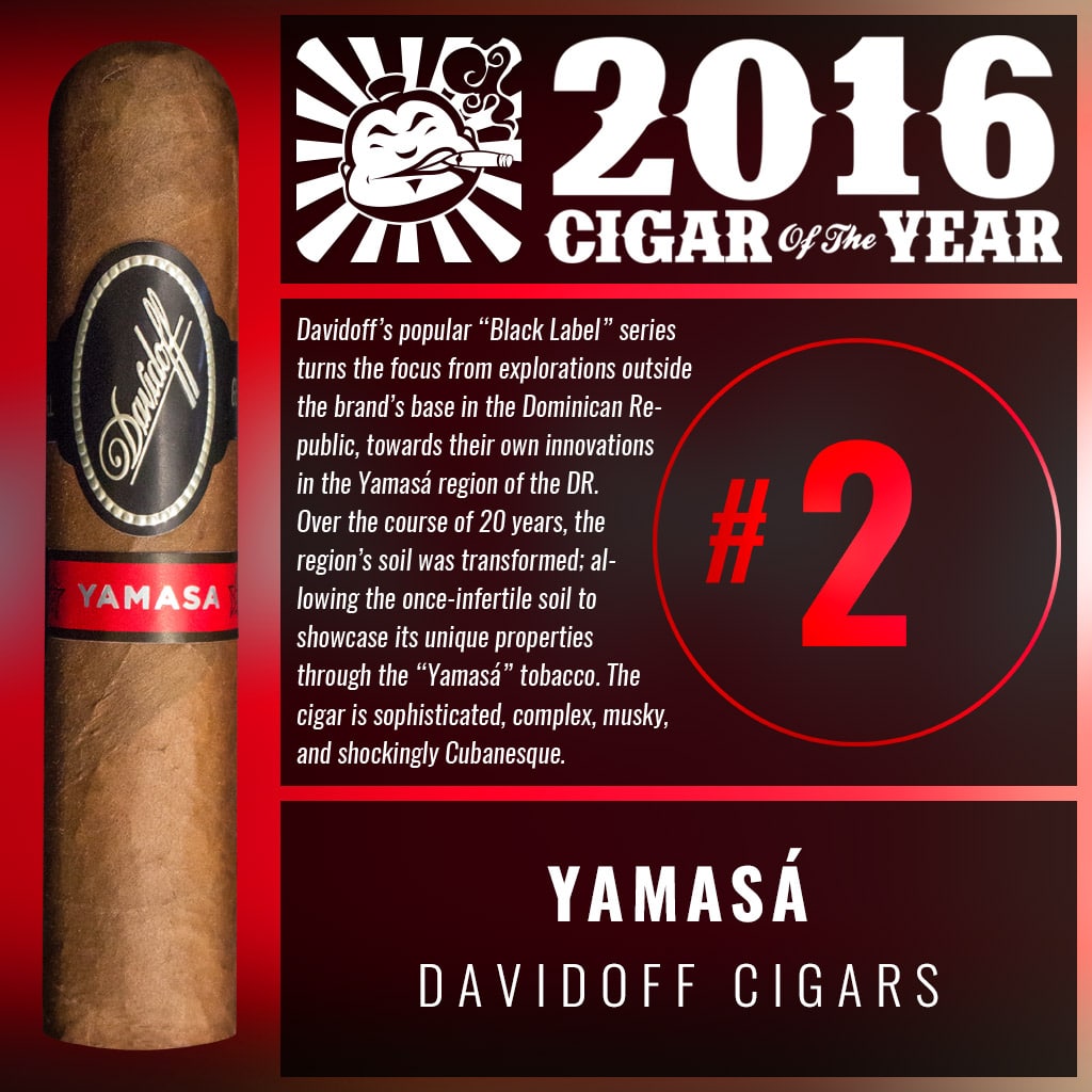 Davidoff Yamasá Petit Churchill Number 2 Cigar of the Year 2016