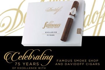 Davidoff Famous 75th Anniversary cigar announcement