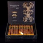 Plasencia Alma Fuerte Nestor IV cigar box open