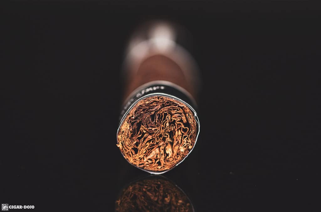 Cigar Dojo Camacho Imperial Stout Barrel-Aged cigar foot