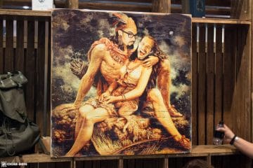 Caldwell Room101 Jesús Helguera booth artwork IPCPR 2017