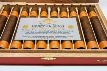 Mombacho Cosecha 2013 cigar box open
