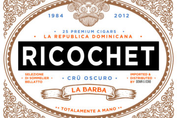La Barba Ricochet logo design