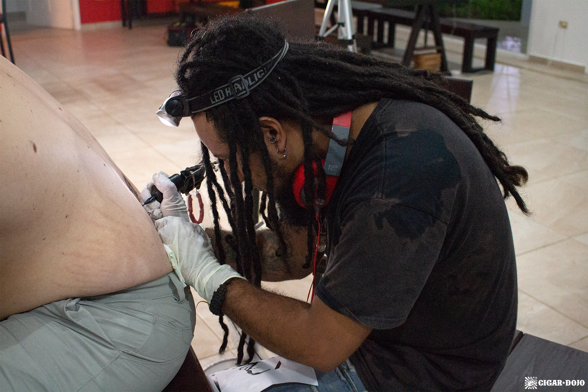 Camp Camacho tattooing Honduras 2018