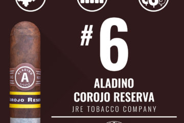 JRE Aladino Corojo Reserva No. 6 Cigar of the Year 2018