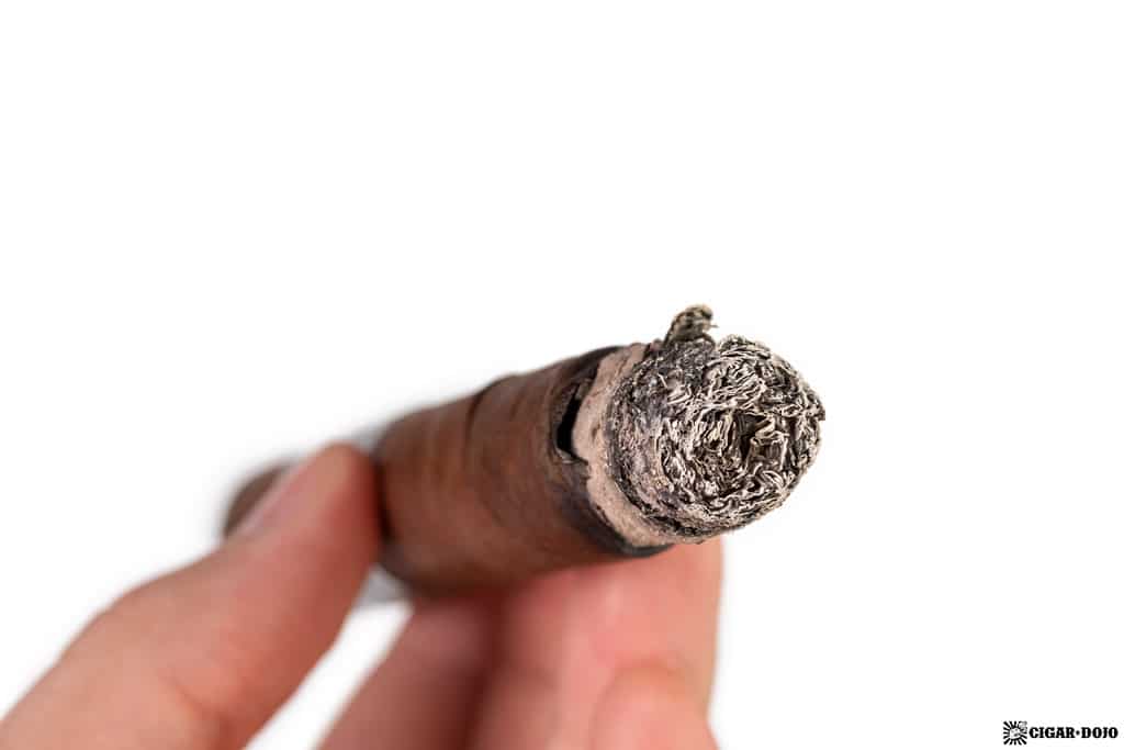 Alec & Bradley Blind Faith Toro cigar ash