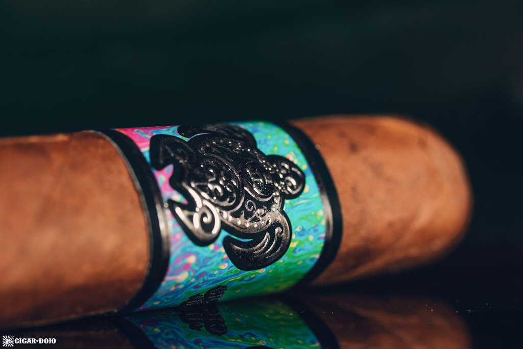 Psychedelic Turtle cigar band