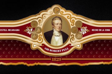 Cubariqueño Cigar Co. Protocol Sir Robert Peel band official