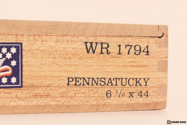 RoMa Craft Whiskey Rebellion 1794 Pennsatucky cigar box art