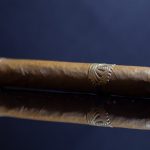 Dunbarton Sobremesa Brûlée Robusto cigar side view