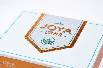 Joya de Nicaragua Joya Copper cigar box lid
