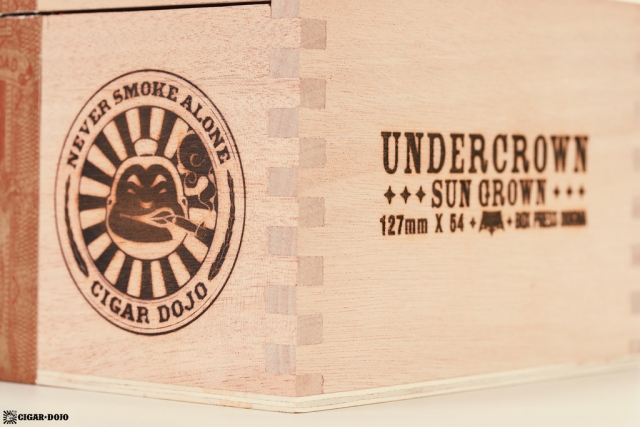 Drew Estate Undercrown Dogma Sun Grown box Cigar Dojo logo