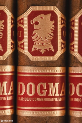 Drew Estate Undercrown Dogma Sun Grown cigars overhead view