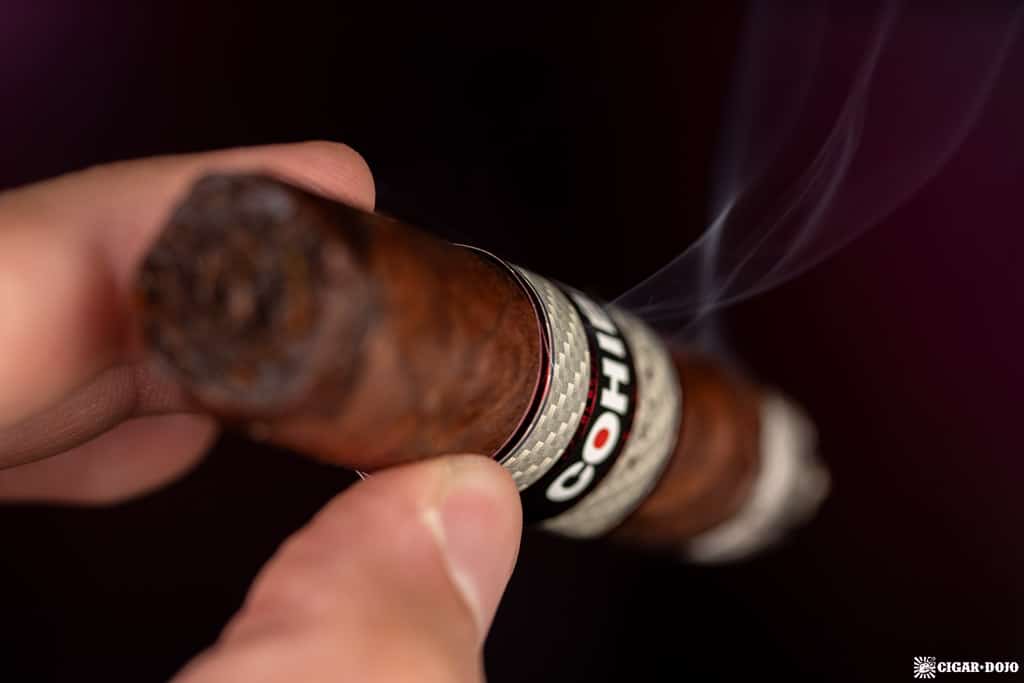 Cohiba Royale Toro cigar smoking