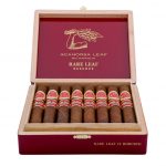 Aganorsa Leaf Rare Leaf Reserve cigar box open