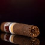 Alec Bradley Project 40 Maduro 05.50 cigar foot