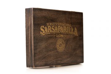 Sensei's Sensational Sarsaparilla cigar box closed