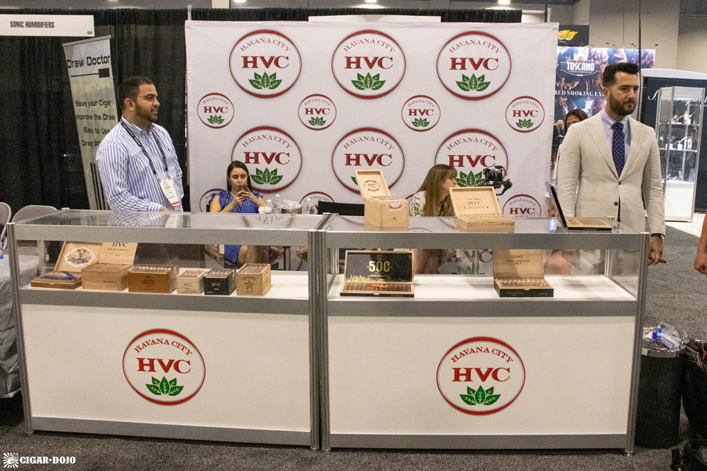 HVC Cigars booth PCA 2021