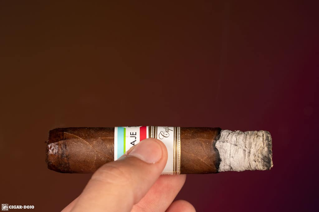Tatuaje T110 Capa Especial cigar ash