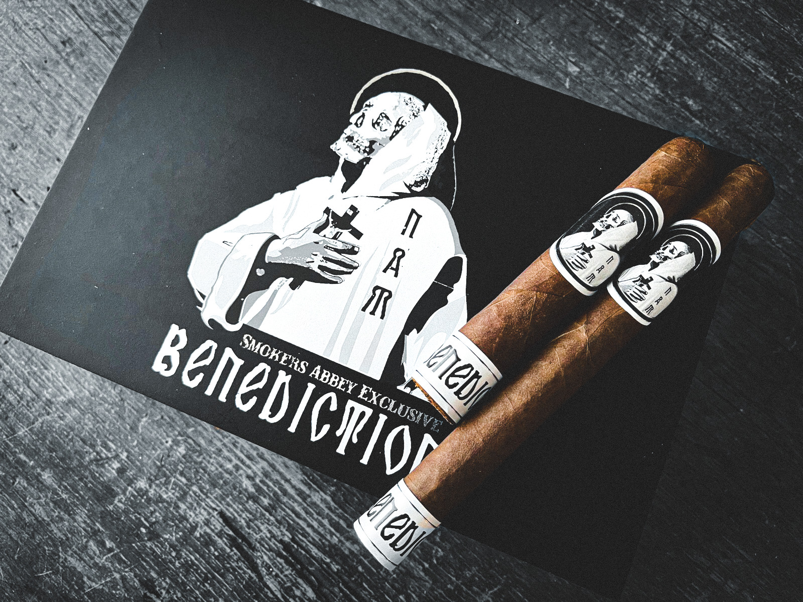 Black Label Trading Company Benediction cigars box closed