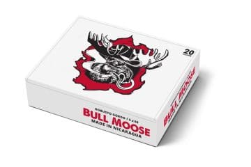 Chillin' Moose Bull Moose cigar box closed