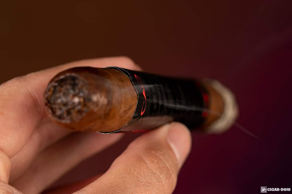 CAO Arcana Firewalker cigar smoking