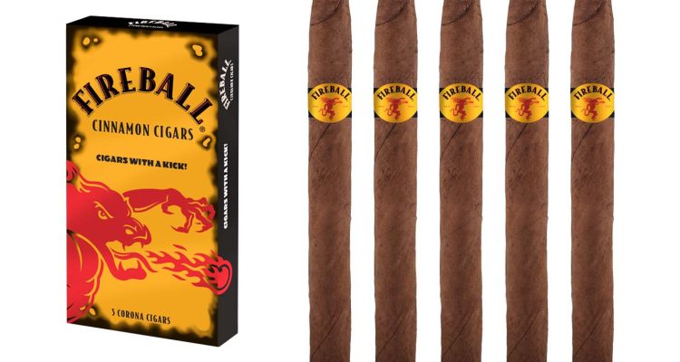 Fireball Flavored Cigars