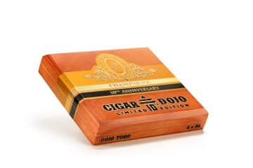 Perdomo Reserve Champagne Cigar Dojo Limited Edition 10th Anniversary box closed