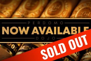 Perdomo Champagne Cigar Dojo 10th Anniversary sold out