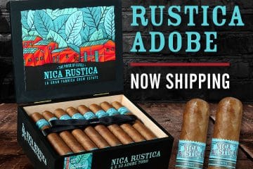 Drew Estate Nica Rustica Adobe now shipping