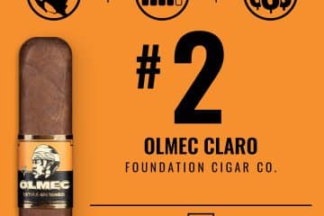 Foundation Olmec Claro No. 2 Cigar of the Year 2022