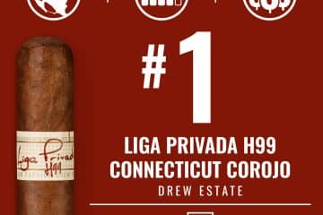 Drew Estate Liga Privada H99 Connecticut Corojo No. 1 Cigar of the Year 2022