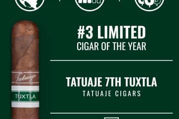 Tatuaje 7th Tuxtla No. 3 Limited Cigar of the Year 2022