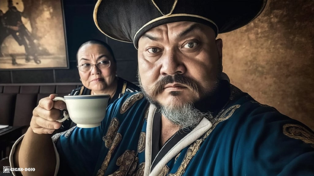 Abe Dababneh after ai MidJourney mashup