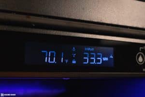 BODEGAcooler JC-85A humidor display panel