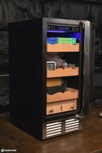 BODEGAcooler JC-85A humidor front open