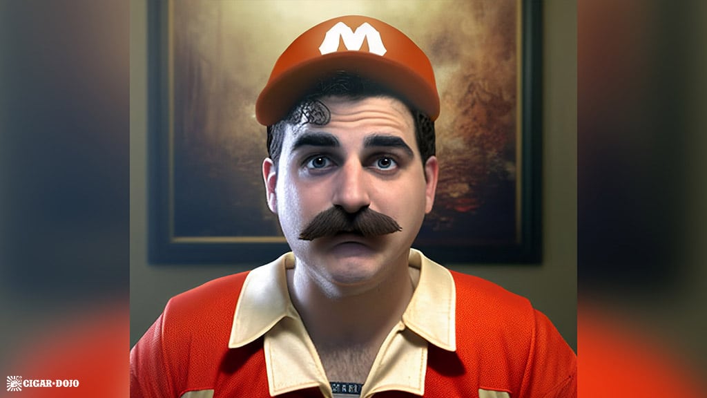 Bradley Rubin after ai MidJourney mashup