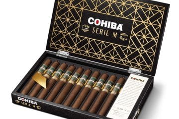 Cohiba Serie M Prominente cigar box open